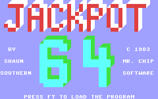 Jackpot 64 Title Screen